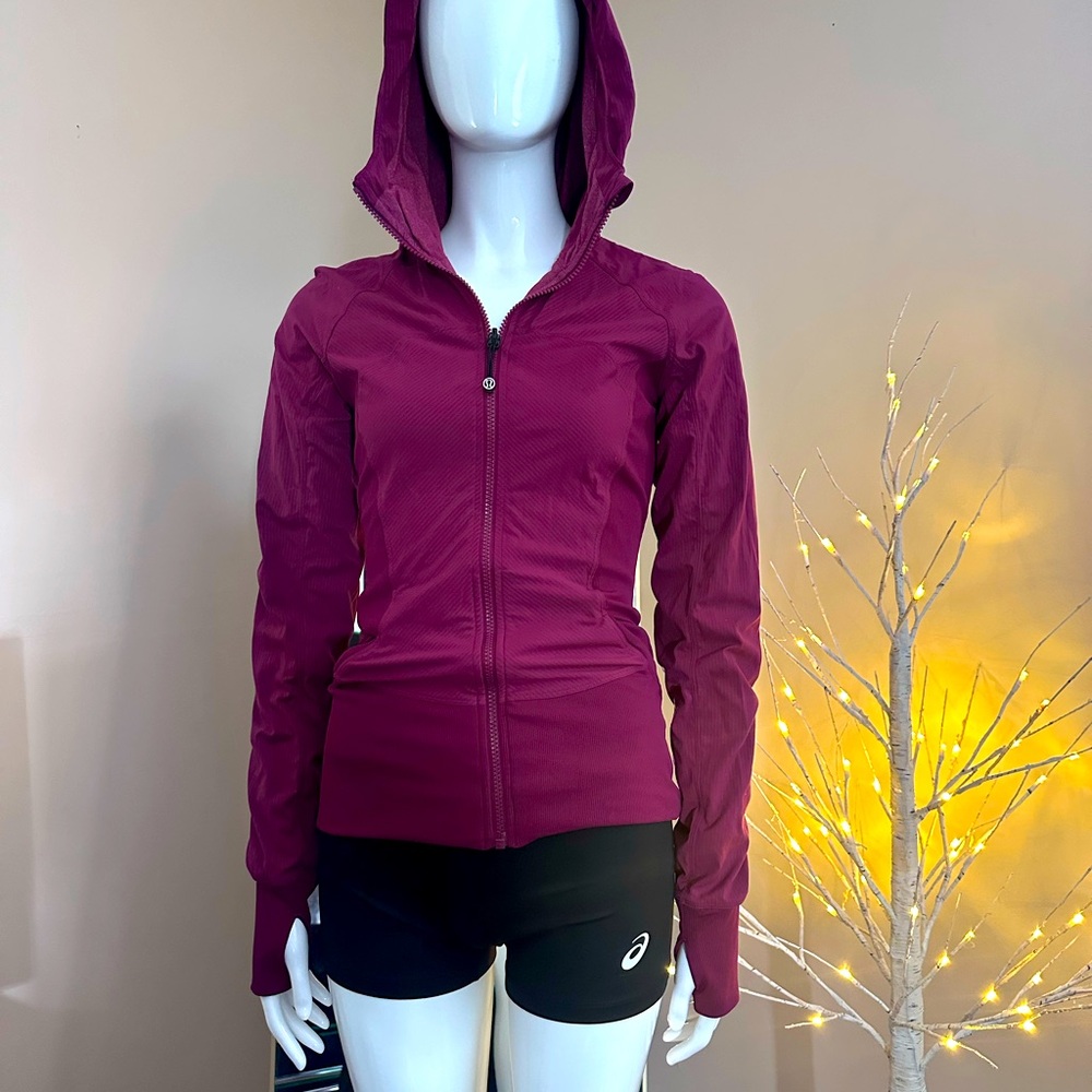 Lululemon Align Jacket Zip front Size 6 Reversible